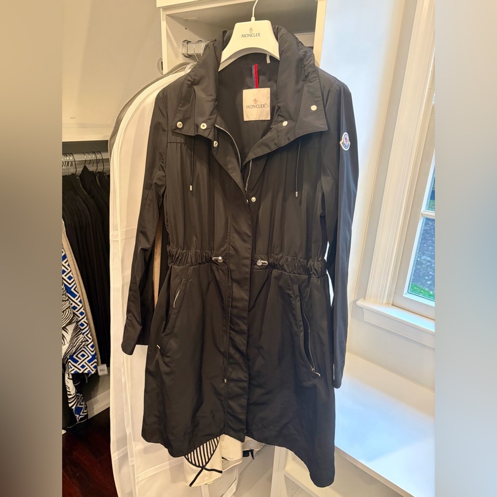 Moncler Malachite Hooded Rain Jacket medium 6 - 8